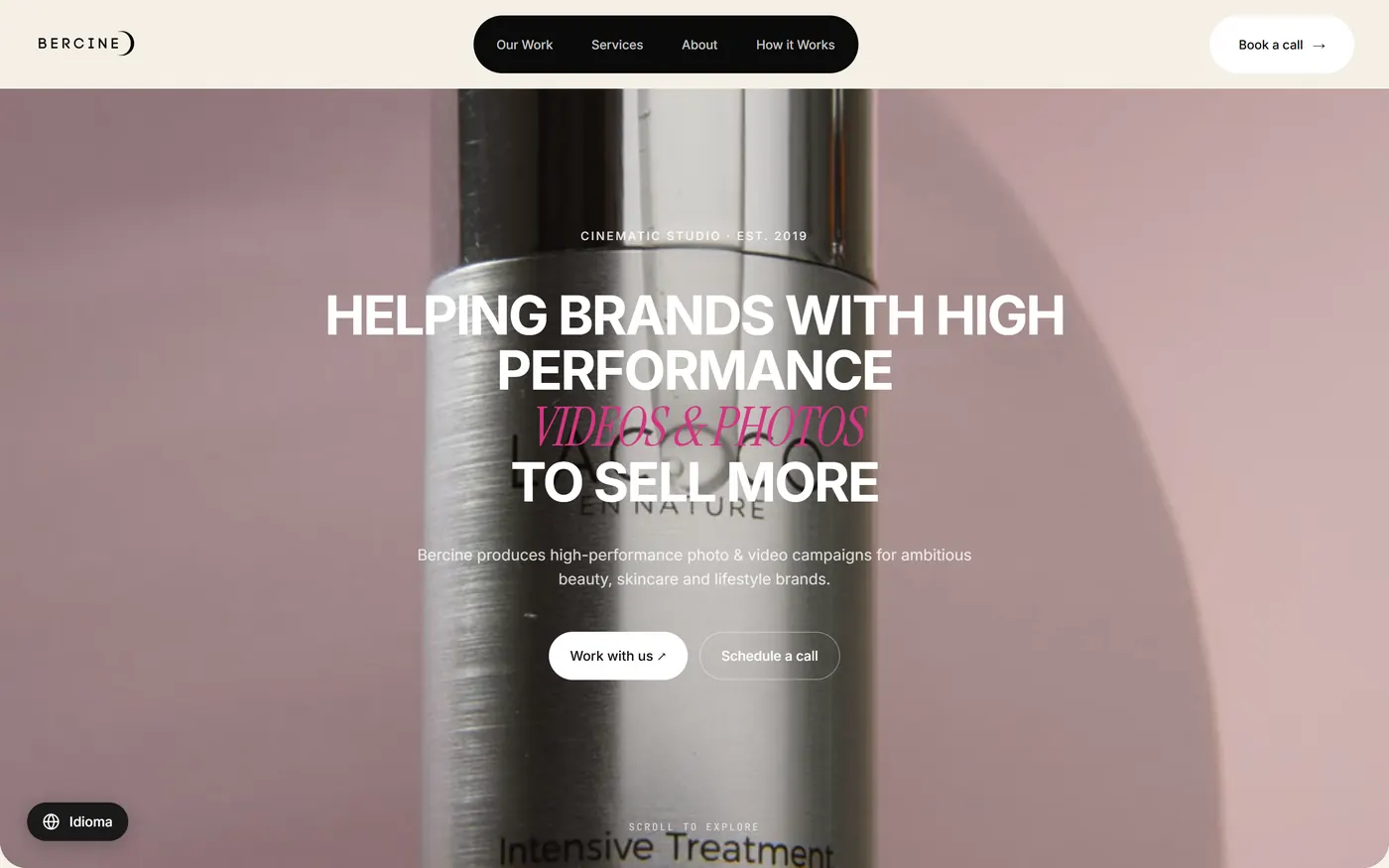 Bercine — estudio de producción audiovisual